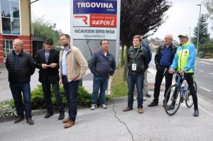 Otvoritev prenovljene Župančičeve ceste v Grosupljem 5